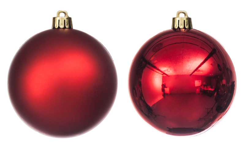Weihnachtskugeln aus Kunststoff, rot, 10 cm Ø, 4 Stück online kaufen