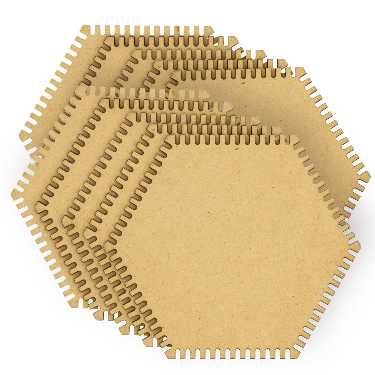 Cadres de tissage en MDF, largeur de tissage : 5,5 cm, lot de 10
