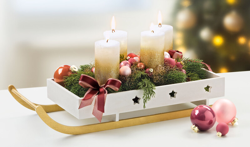 Weihnachtskugeln aus Glas, altrosa/rosa/kupfer, 2 cm Ø, 25 Stück online kaufen