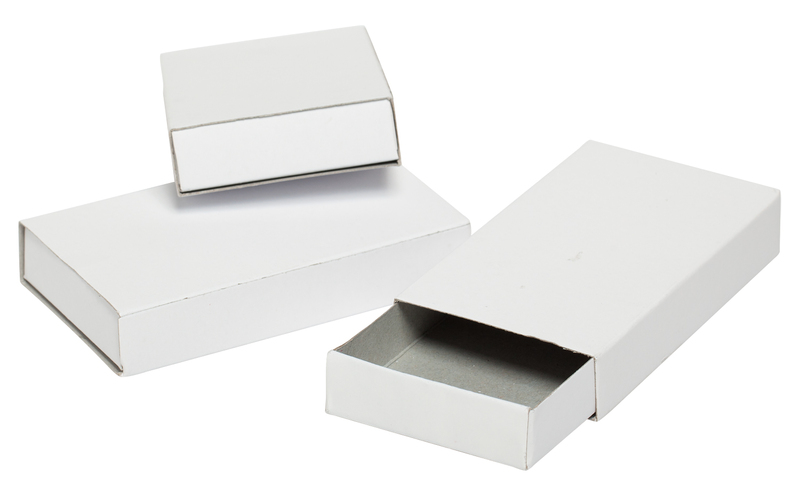 Pappschachteln, weiss, 11 x 6 x 2 cm, 12 Stück online kaufen