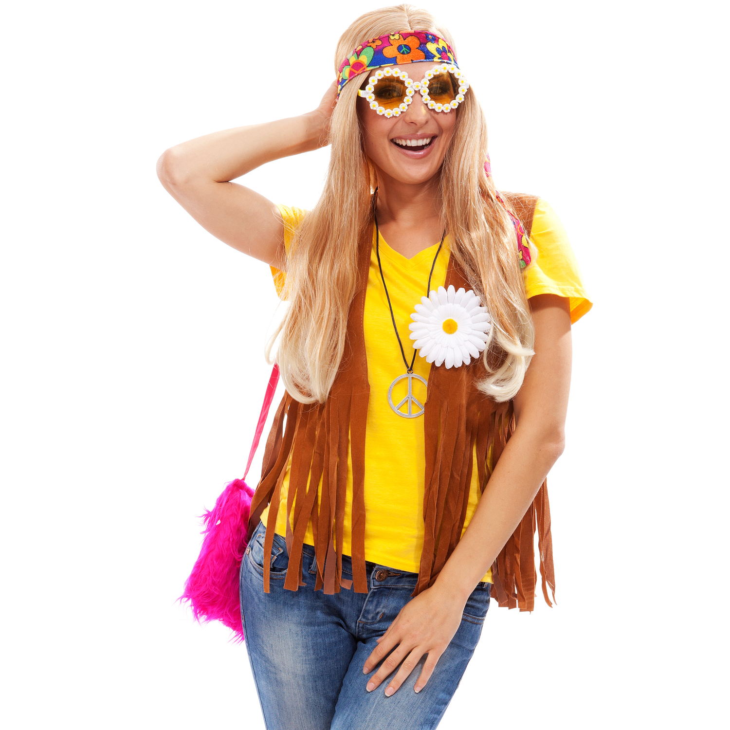 "Gilet ""Hippie"" à franges pour femme"