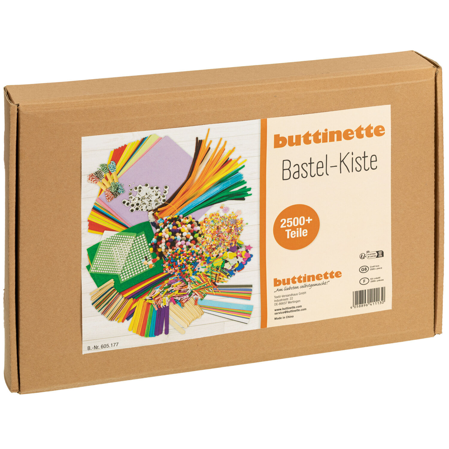 buttinette Coffret de bricolage, plus de 2500 pièces