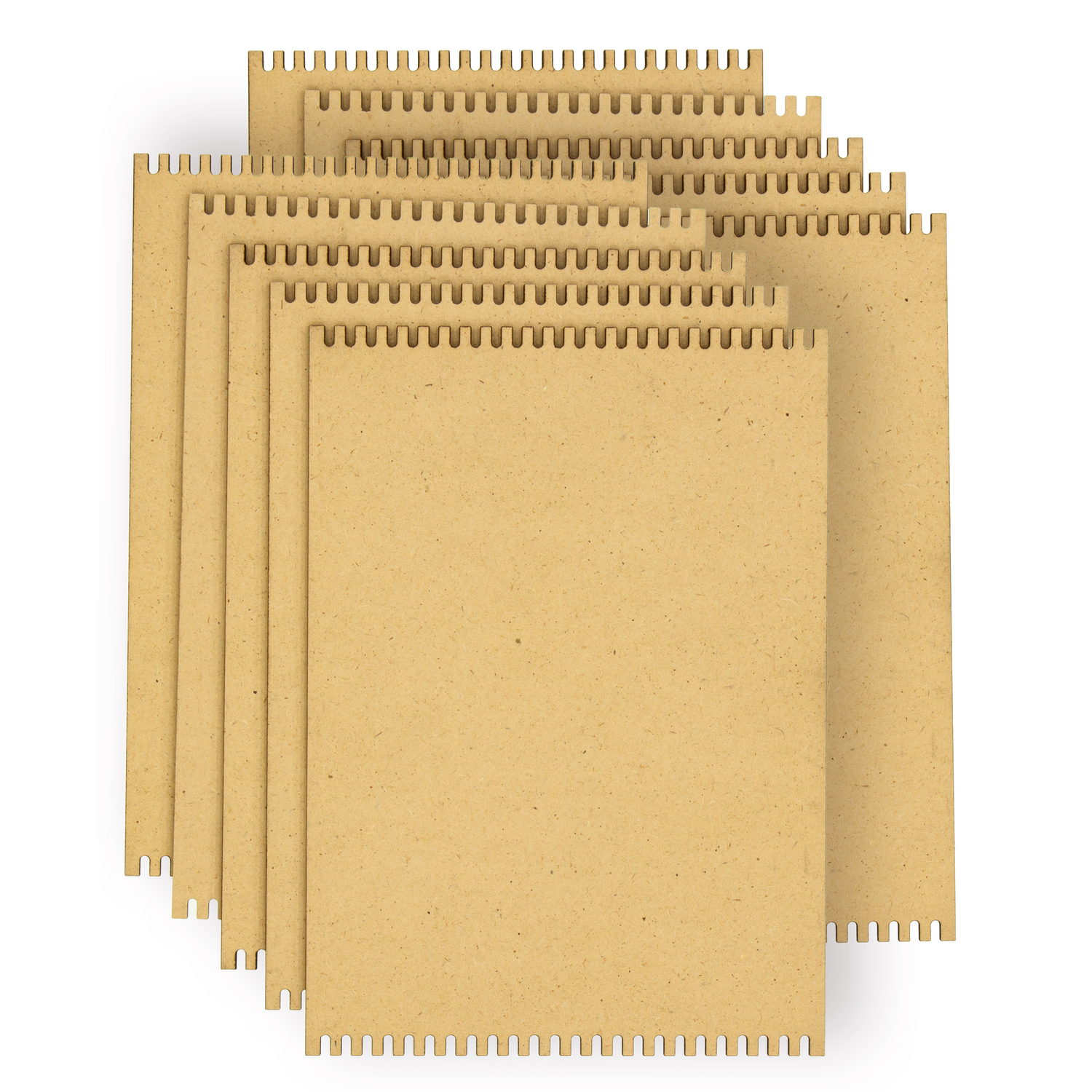 Cadres de tissage en MDF, largeur de tissage : 11,5 cm, lot de 10