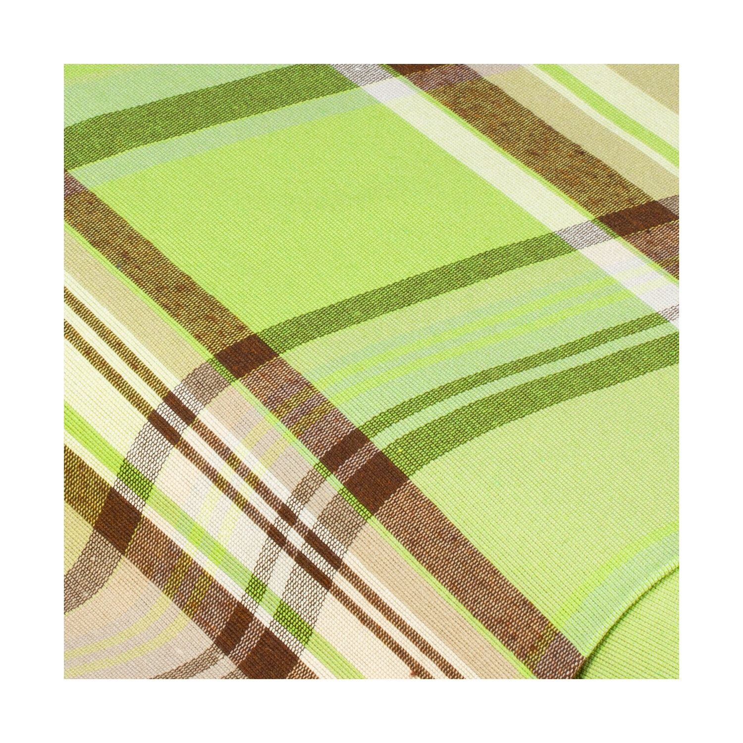 Tissu à carreaux "Paris", vert/coloré
