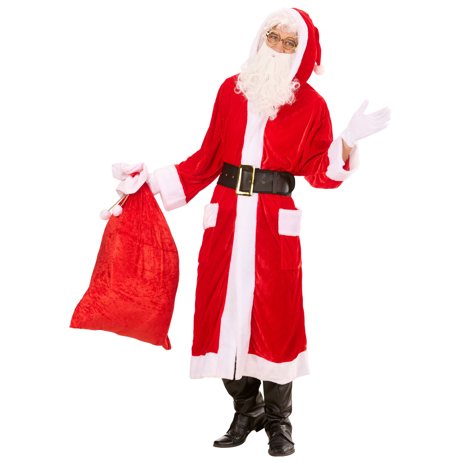 Déguisement de Père Noël, 7 pièces