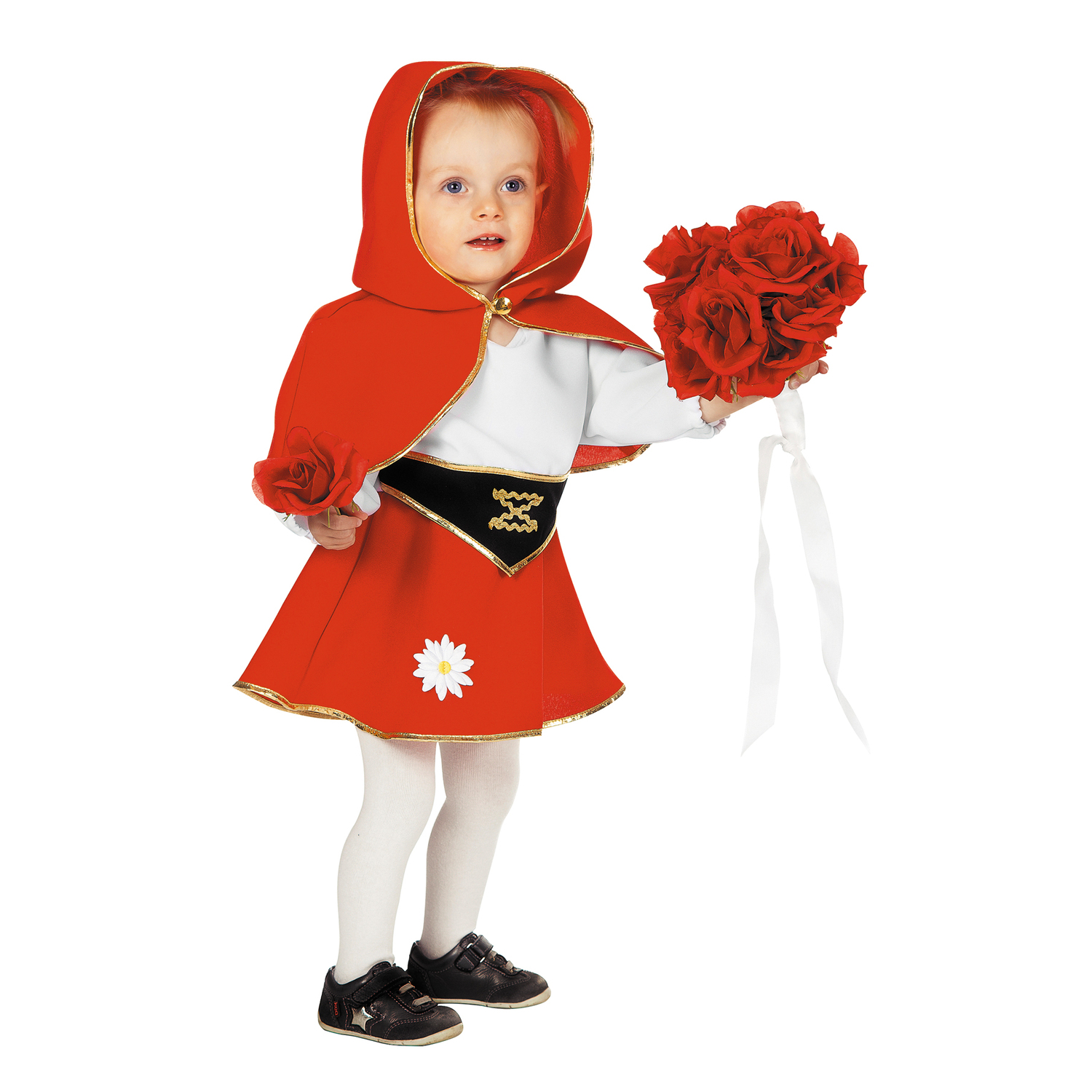 Déguisement de chaperon rouge pour petits enfants