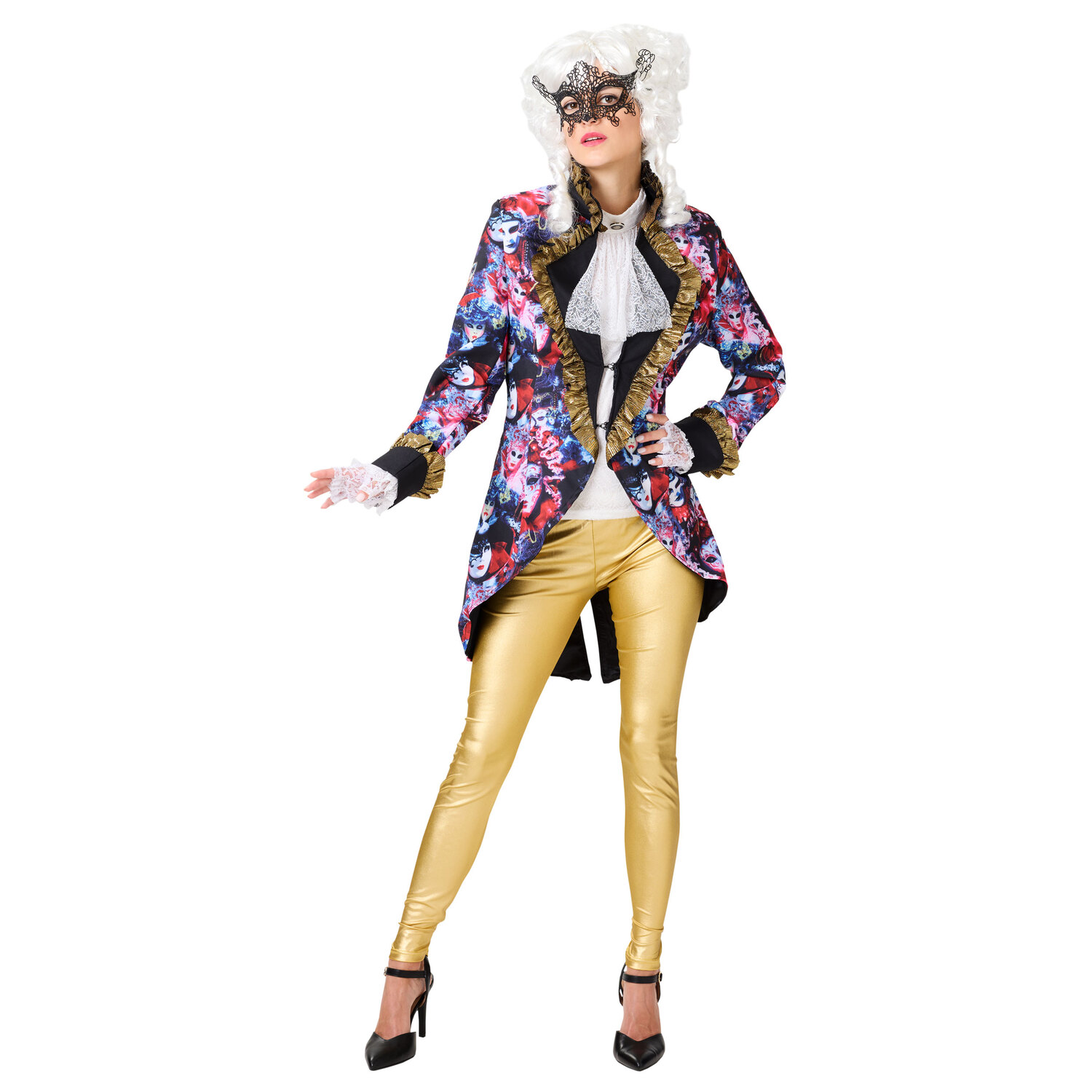 "buttinette Veste queue-de-pie ""mascarade"" pour femmes"