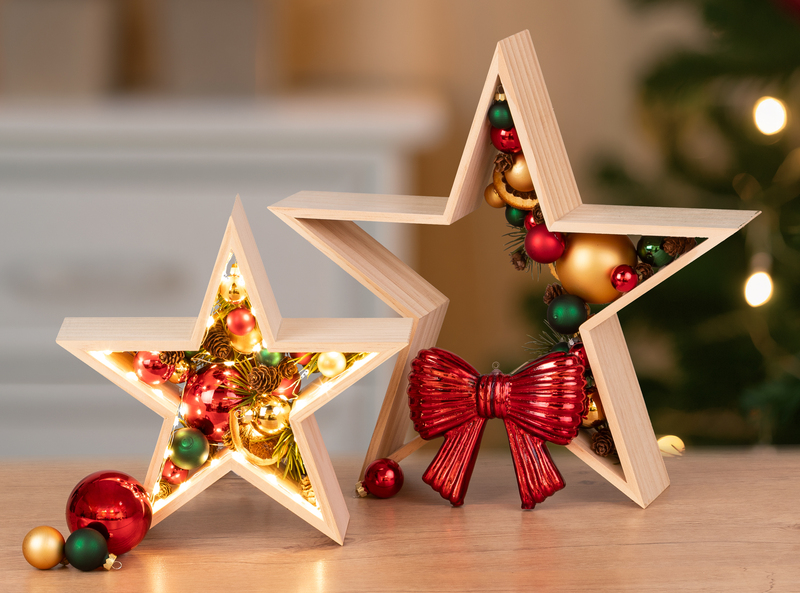 Weihnachtskugeln aus Glas, grün, rot, gold, 6 cm Ø, 12 Stück online kaufen
