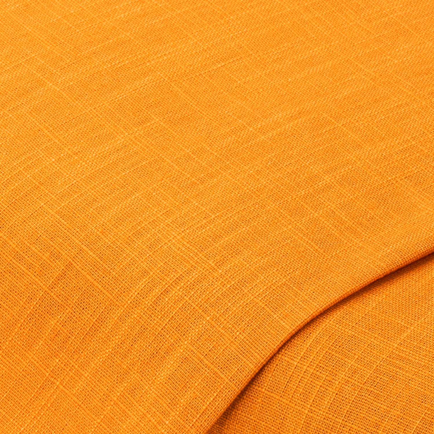 Tissu mélangé lin-coton, ocre