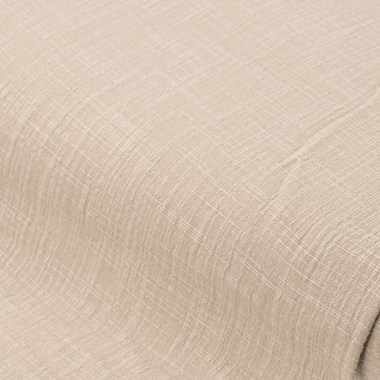"Tissu mousseline/double gaze ""aspect lin"", lin"