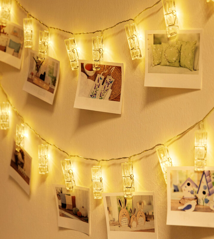 LED-Lichterkette mit Klammern online kaufen