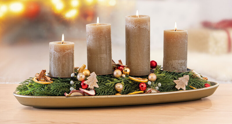 Weihnachtskugeln aus Glas, rot, gold, creme, 2 cm Ø, 25 Stück online kaufen