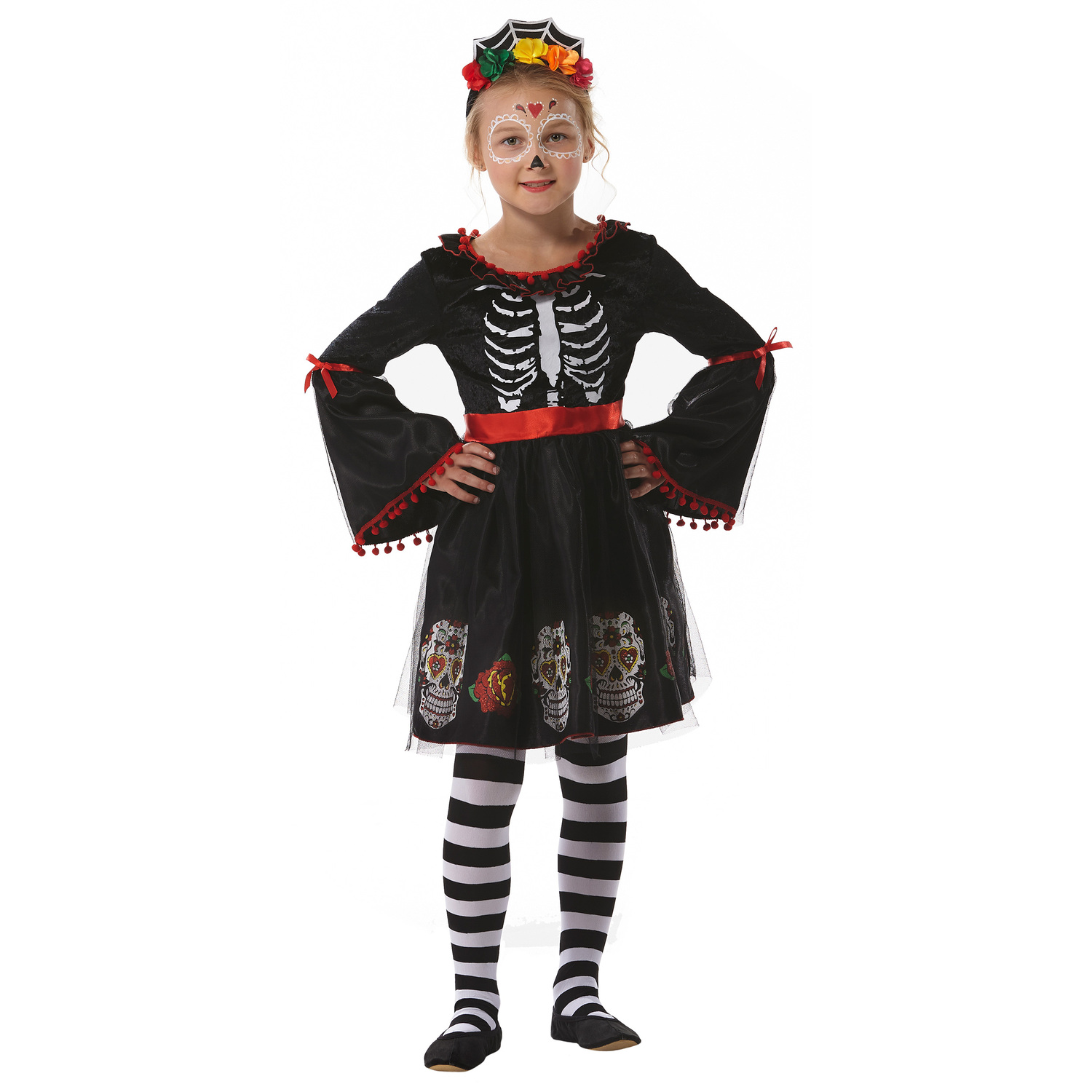 "Déguisement ""jour des morts"" pour enfant"