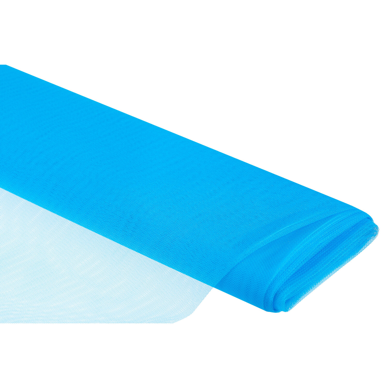 Tissu tulle, turquoise