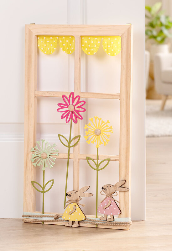 Deko-Fenster aus Holz, 45 x 25 cm online kaufen