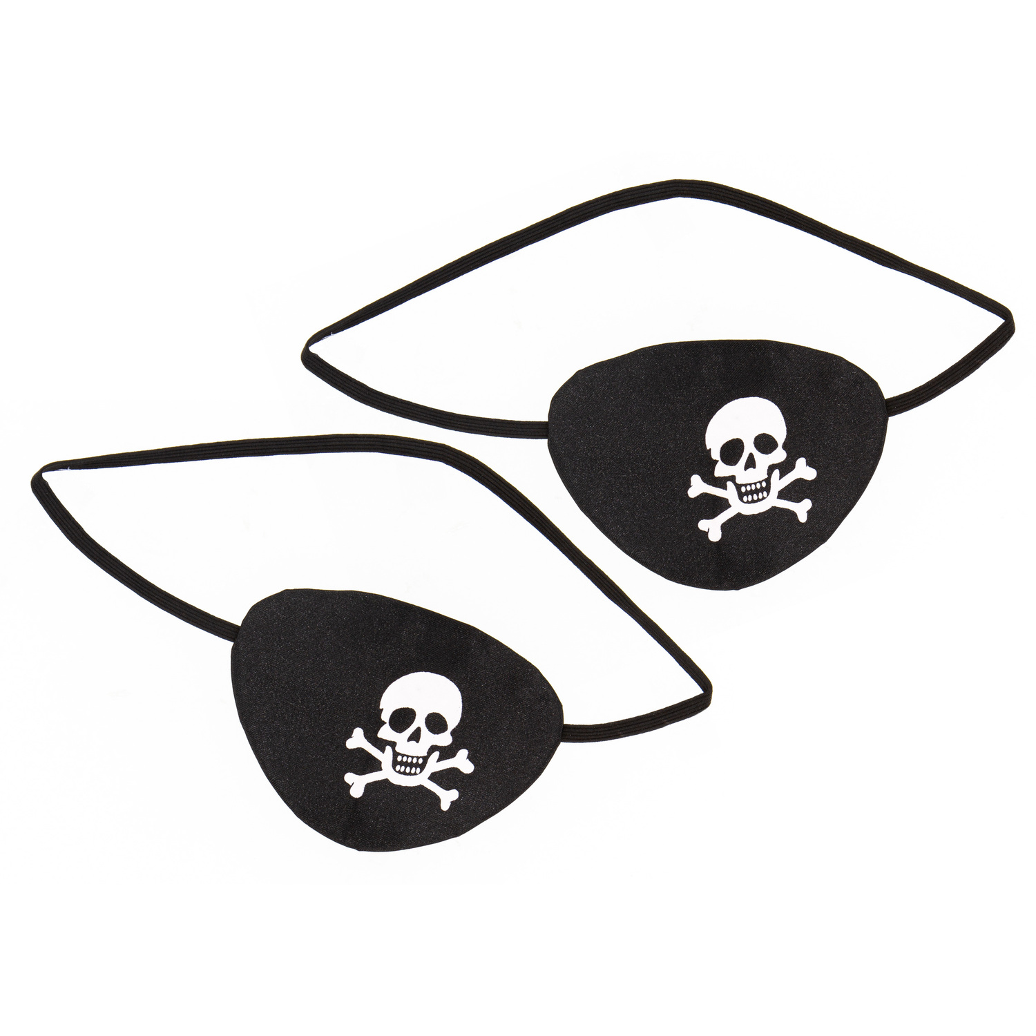 Cache-oeil de pirate, 2 pièces