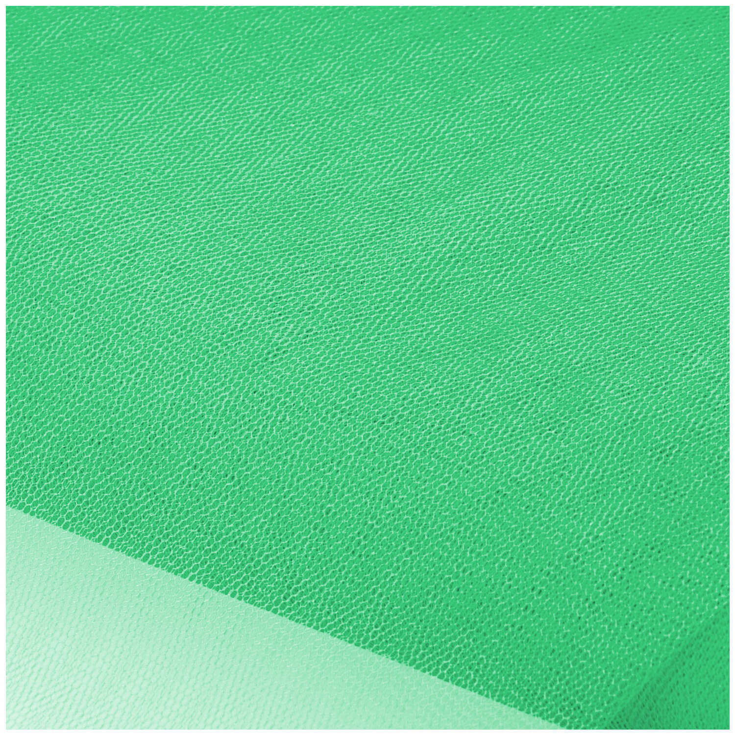Tissu tulle, vert gazon